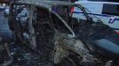 Un incendio daña cuatro coches y dos motos en Errenteria
