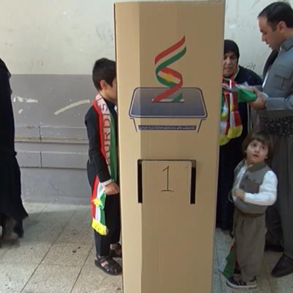 Referéndum en el Kurdistán. EFE