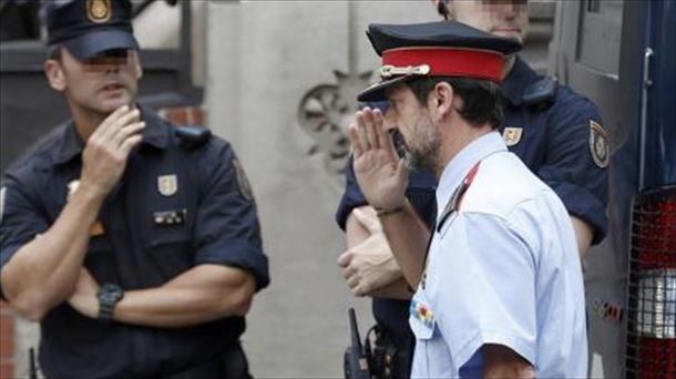 El jefe de la comisaría superior de coordinación territorial de Mossos d'Esquadra, Ferran López. EFE