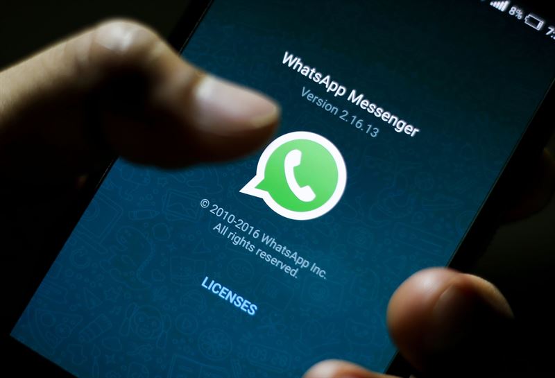 Presentación de WhatsApp en su versión móvil. Foto: EFE.