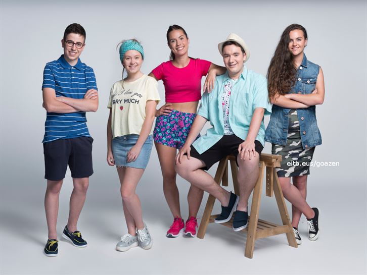 Jontxu, Naia, Ane, Markel eta Eli