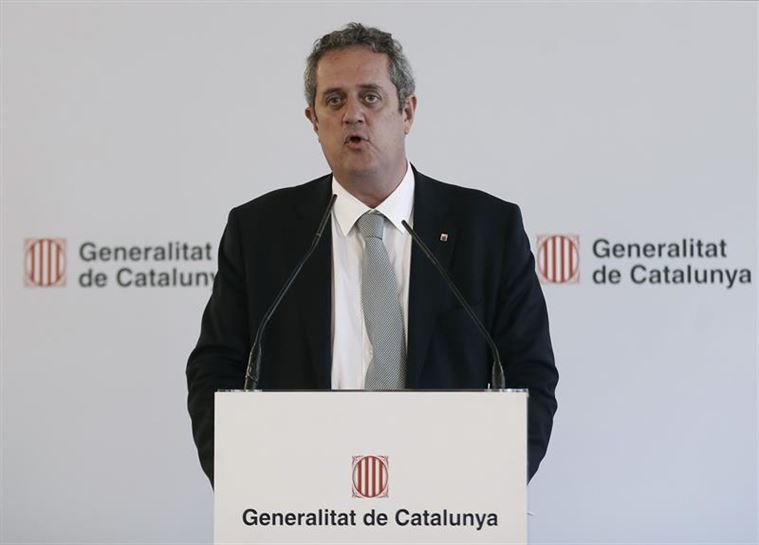 El consejero de Interior de la Generalitat, Joaquim Forn. Foto: EFE