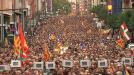 La 'libertad para decidir' reúne en Bilbao a miles de personas