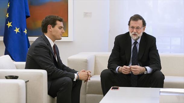 Mariano Rajoy y Albert Rivera. Imagen de archivo: EFE