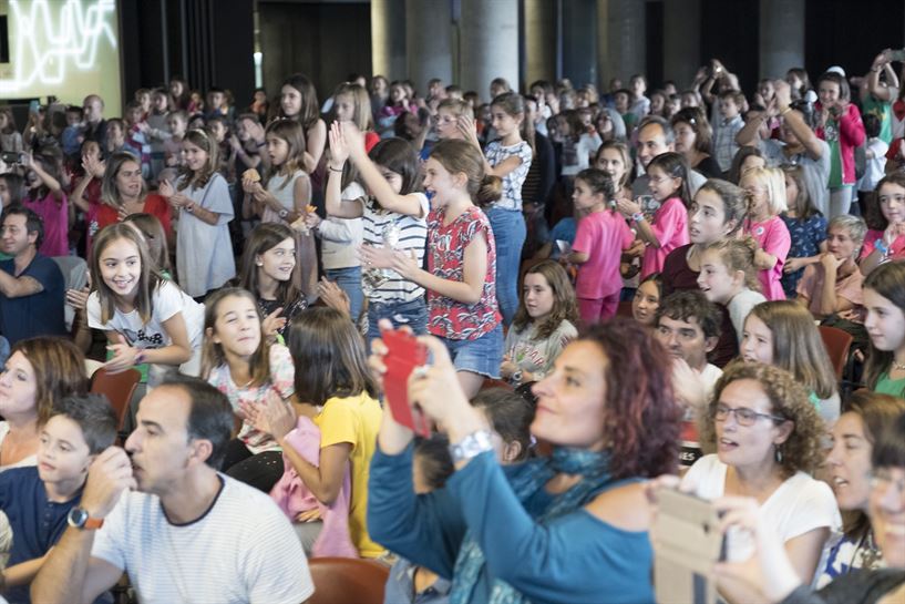 'Go!azen' telesailaren aurreestreinaldia, 'Izan EiTB'n. (Argazkia: EiTB)