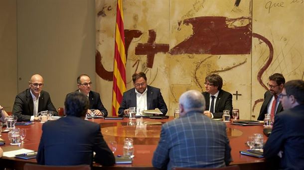 Reunión del Govern de Catalunya