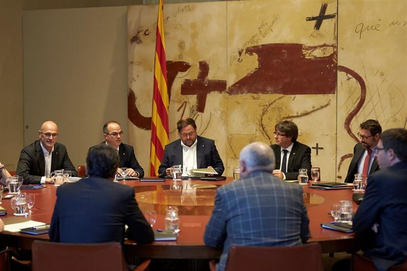 Reunión del Govern de Catalunya