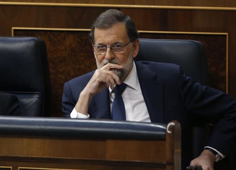 Mariano Rajoy Espainiako Gobernuko prsidentea. Artxiboko argazkia: EFE