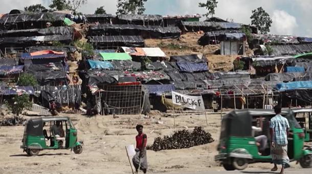Campo de refugiados en Bangladesh