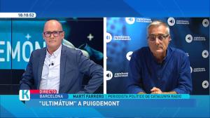 Martí Farrero: 'Puigdemont no va a hacer ninguna renuncia'