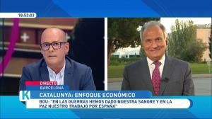 Josep Bou: 'La Constitución tiene que fortalecer la nación'