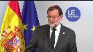 Rajoy: 'El Ejectivo debe actuar para reconducir la situación en Cataluña'