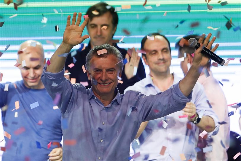 Mauricio Macri, Argentinako presidentea. EFE