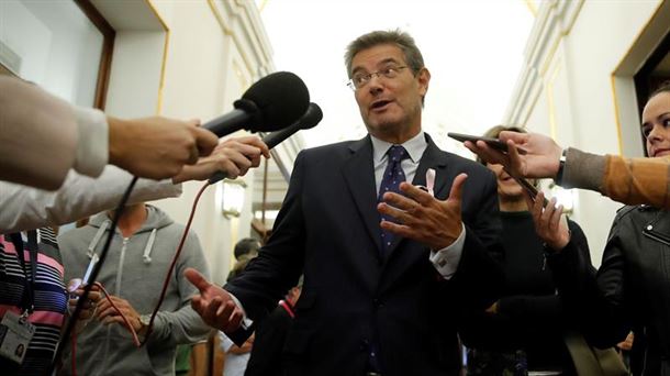 Imagen de archivo del ministro español de Justicia, Rafael Catalá. Foto: EFE. 