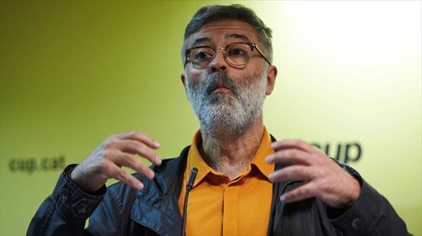 El diputado de la CUP Carles Riera, en una imagen de archivo. Foto: Efe