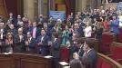 El Parlament declara la independencia de Cataluña