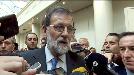 Rajoy: 'Katalunian gertatu dena legearen aurka joateaz gain, delitua da'