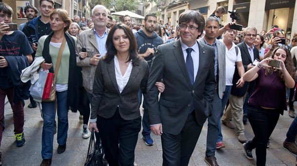 El president Carles Puigdemont. Imagen de archivo: EFE