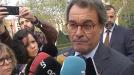 Artur Mas: 'Con tribunales y violencia no se va a resolver el conflicto'