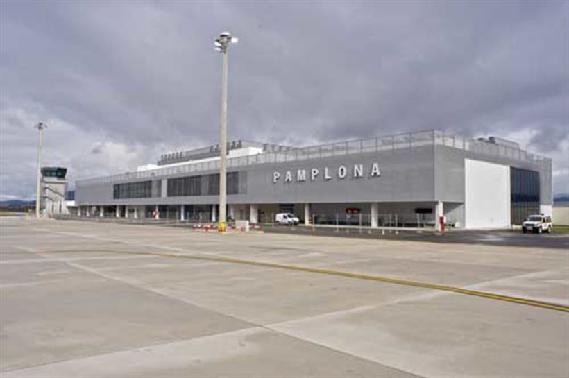 Aeropuerto de Noáin (Pamplona).