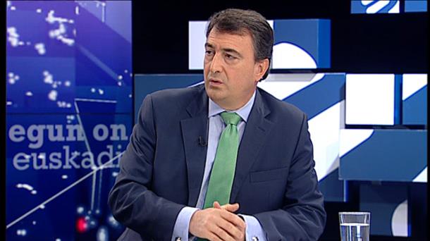 Aitor Esteban 'Egun On Euskadi' saioan