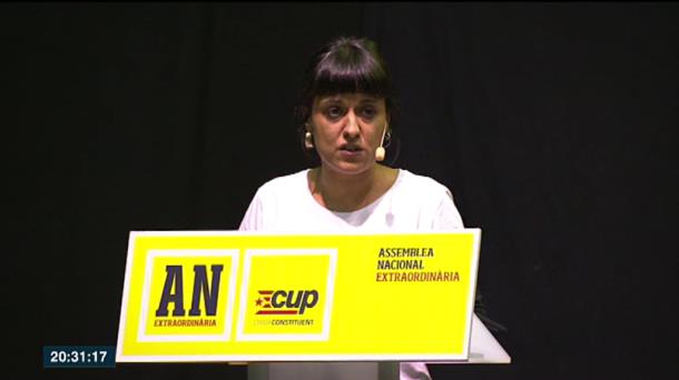 Anna Gabriel, CUP. Artxiboko argazkia