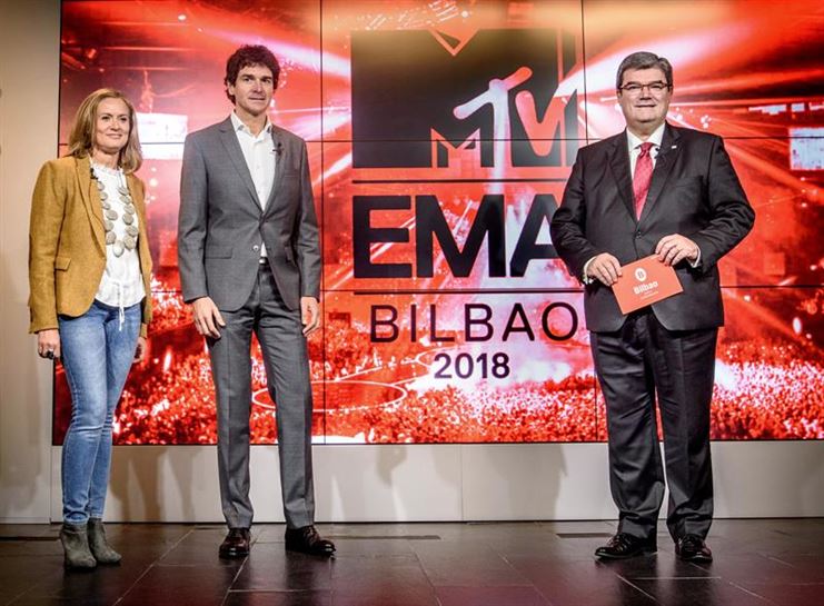 Presentación de los premios EMA