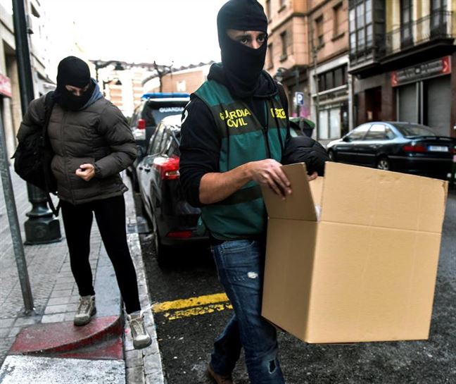 Operación contra la trata de mujeres en Bilbao. EFE
