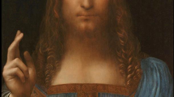 El cuadro de Da Vinci “Salvador del mundo-Salvator Mundi" y Feriarte