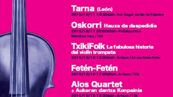 Arranca la V edición del Aintzina Folk, con más artistas internacionales
