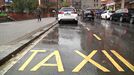 Los taxis de Euskadi paran cuatro horas por la amenaza de los VTC