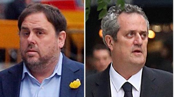 Oriol Junqueras eta Joaquin Forn. Artxiboko argazkia: EFE