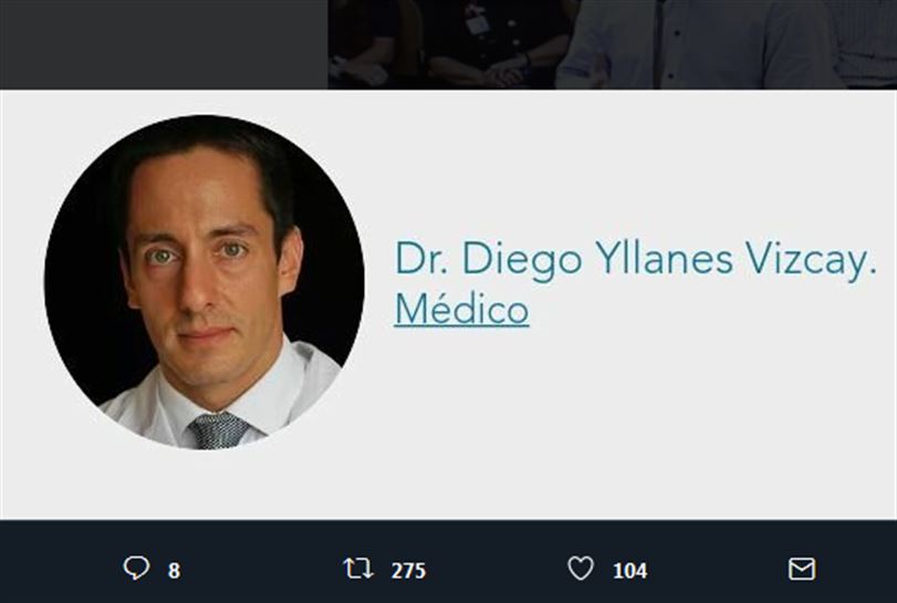Diego Yllanes sare sozialetatik hartutako argazki batean.