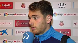 Ibai Gómez, 'muy feliz' tras su hat-trick ante el Girona