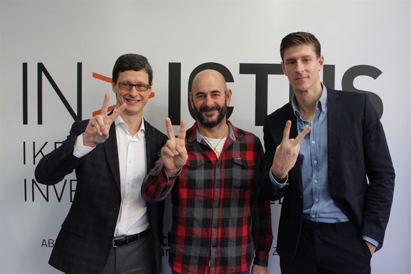 Diego Sáenz, Sergio Sánchez y Unai Basurko. 