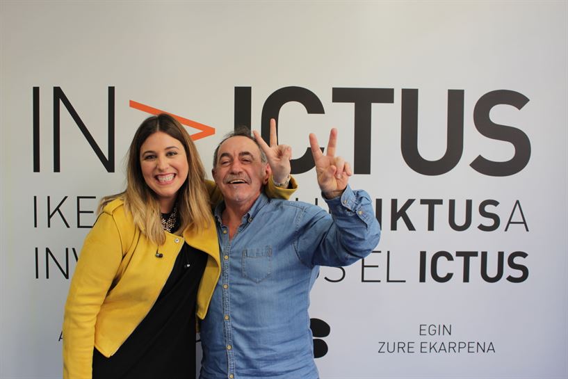 Ainhoa Furundarena y Xabier Saldias. 