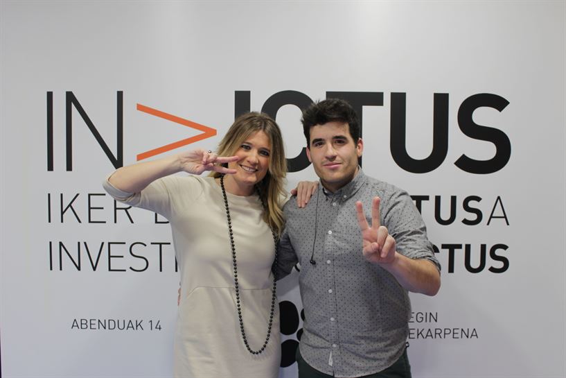 Odei Esnaola y Oihane Mateos