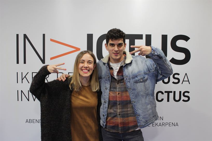 Zuriñe Hidalgo y Joseba Sacristan