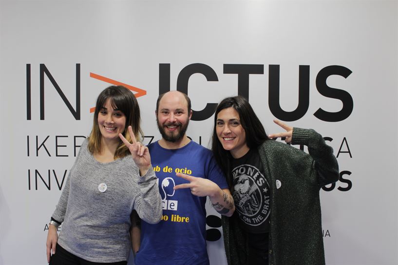 Iker, Lore y Olatz (ATECE Bizkaia)