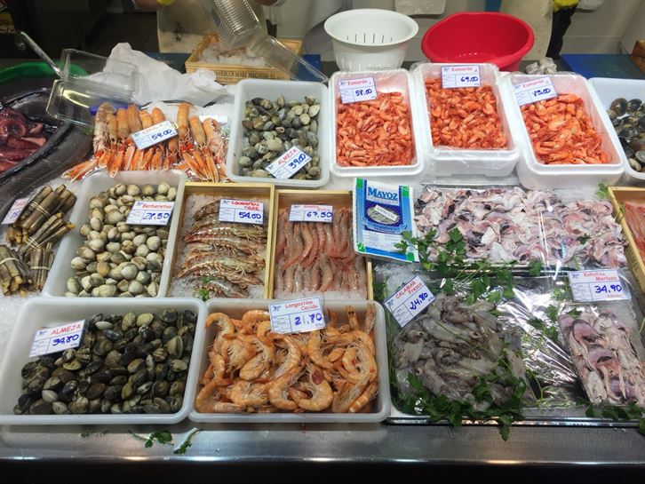 Mercado de Abastos en Navidad