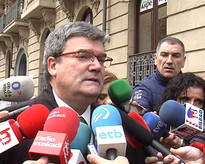 El alcalde de Bilbao, Juan Mari Aburto. EFE 