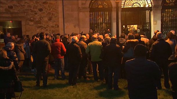 Entierro de Ibon Urrengoetxea en Amorebieta-Etxano (Bizkaia). Imagen de archivo: EiTB