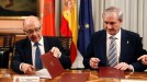 Los gobiernos español y navarro firman el Convenio Económico