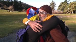 Miles de vizcaínos reciben al 2018 desde el Pagasarri