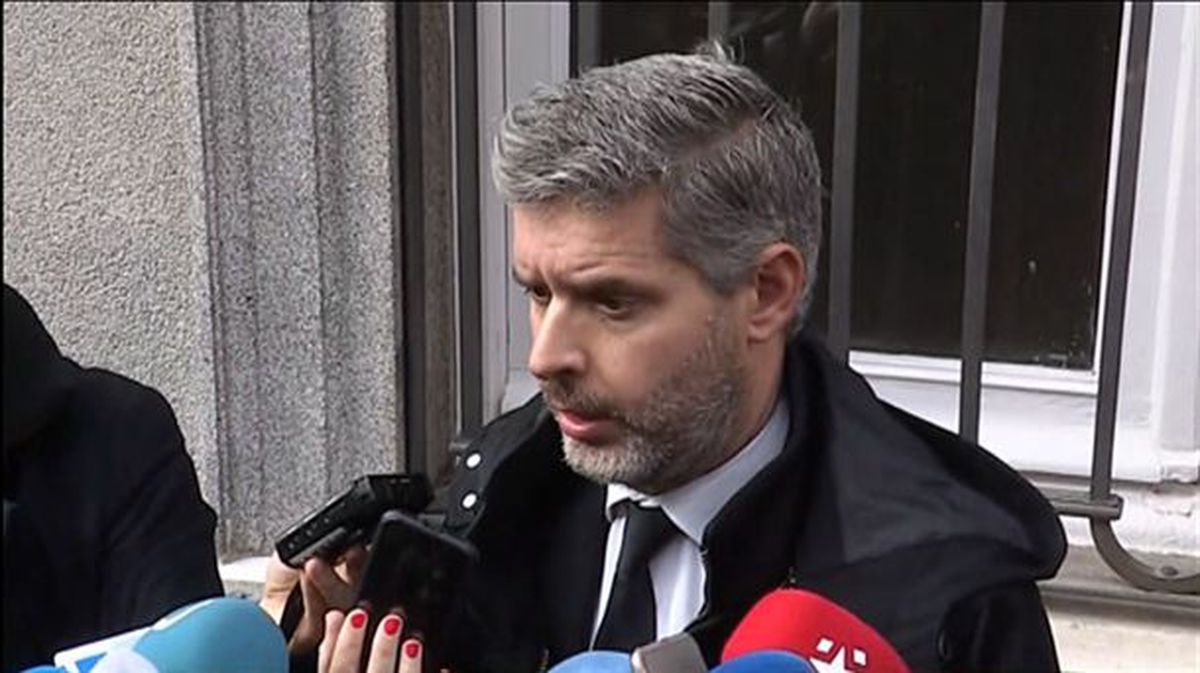 El abogado de Oriol Junqueras, Andreu Van den Eynde. Foto: EFE