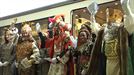 Vitoria-Gasteiz recibe a los Reyes Magos en la estación de tren