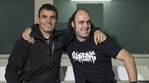 Ander Gorrotxategi y Isma Mateo, capitanes del equipo rojo