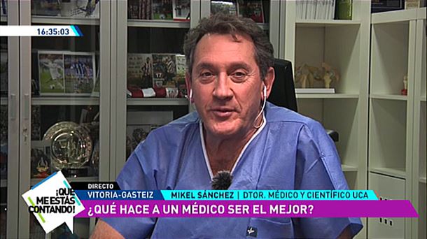 Doctor Mikel Sánchez.