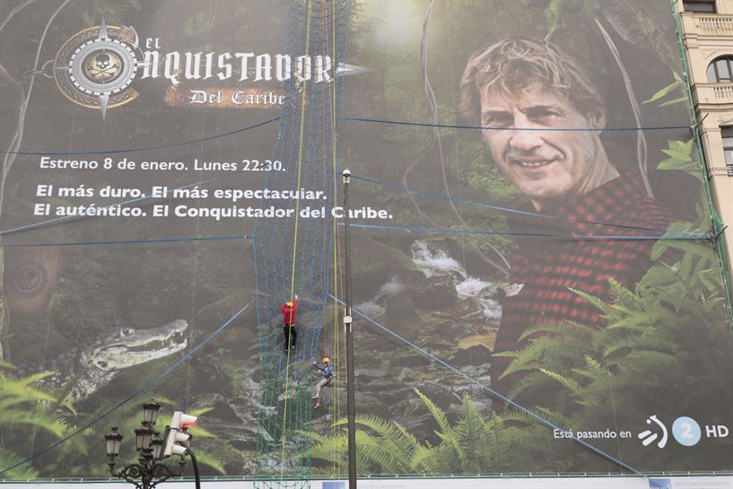 Evento de 'El Conquistador del Caribe' en Bilbao.