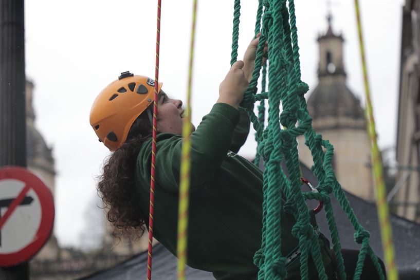 Evento de 'El Conquistador del Caribe' en Bilbao.